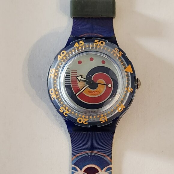 SWATCH Vintage Seoul Olympics Collectible Watch - Picture 1 of 3